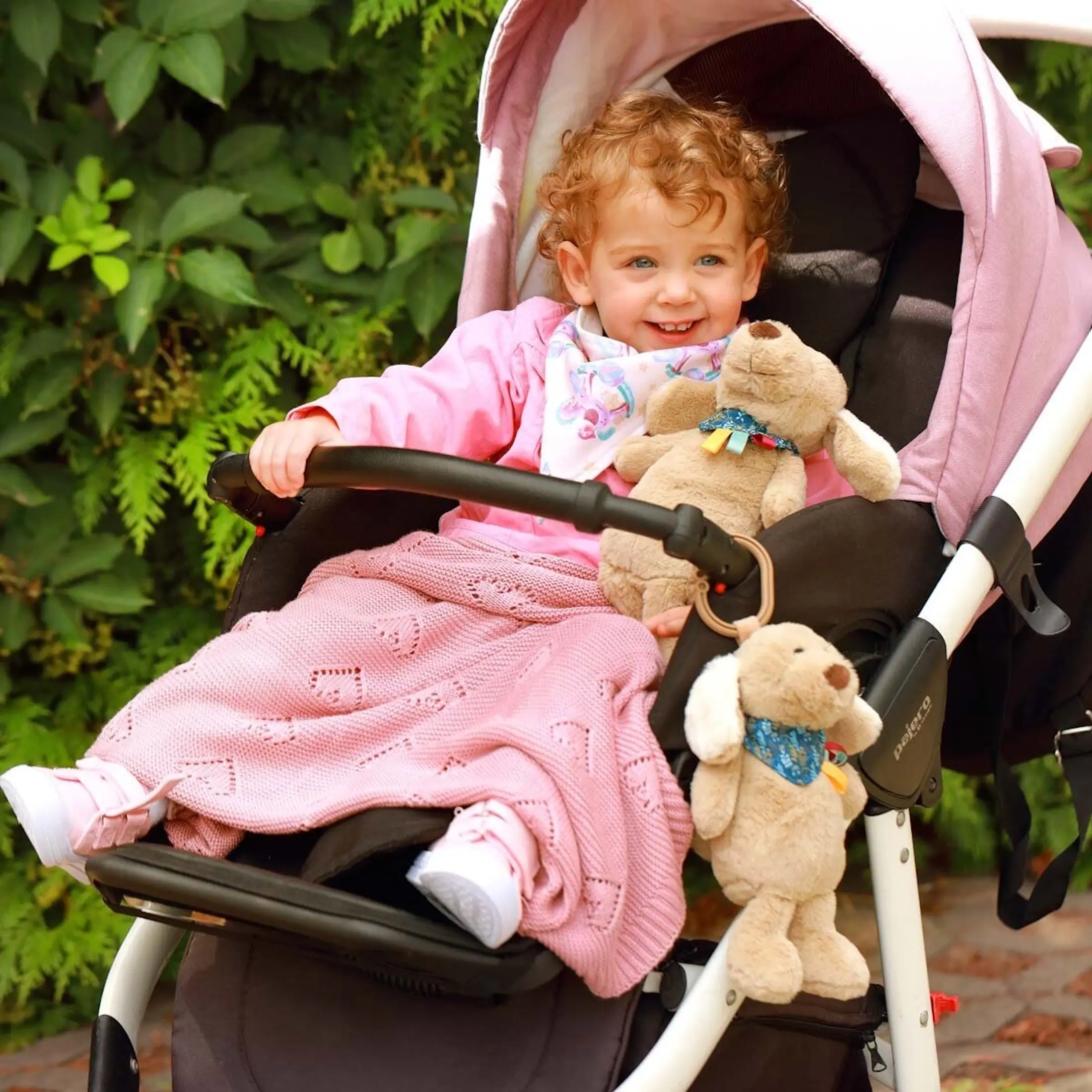 Плед детский BabyOno 1478/01 75x100 (Pink) - 4