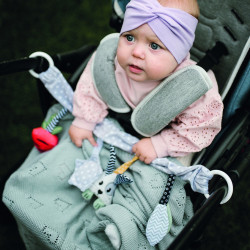 Плед детский BabyOno 1478/02 75x100 (Grey) Thumb