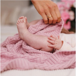 Плед детский BabyOno 1647/01 75x100 (Pink) Thumb