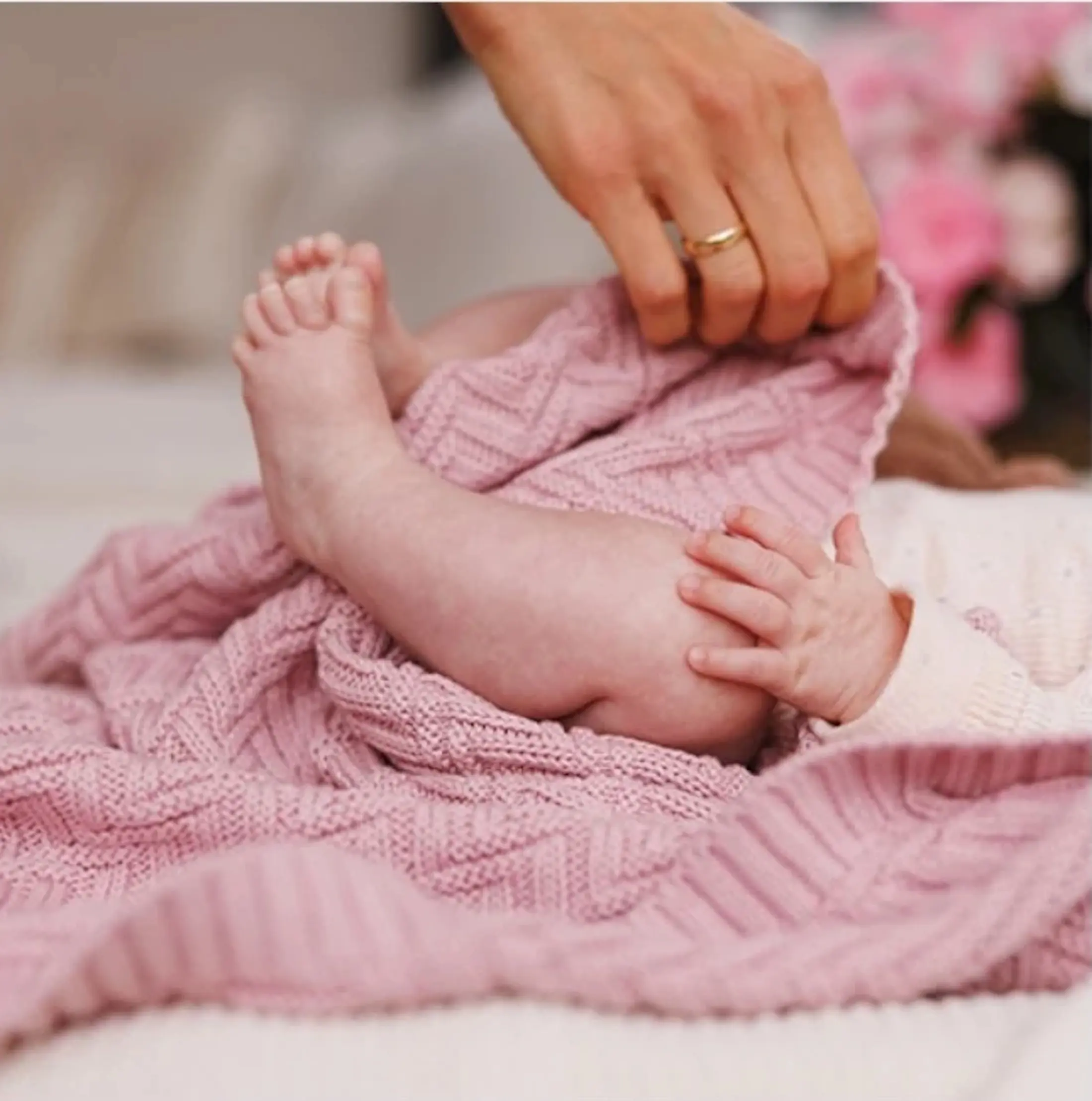 Плед детский BabyOno 1647/01 75x100 (Pink) - 2