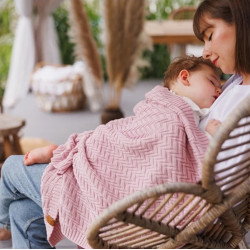 Плед детский BabyOno 1647/01 75x100 (Pink) Thumb