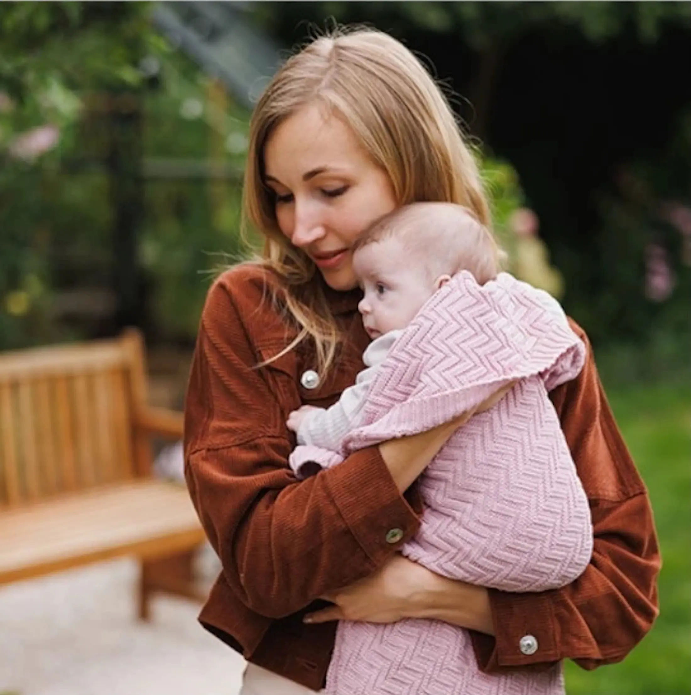 Плед детский BabyOno 1647/01 75x100 (Pink) - 4