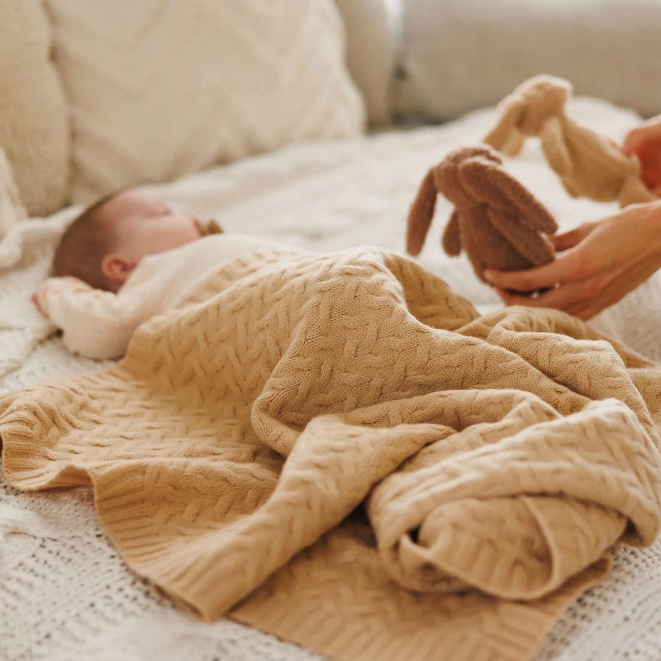 Плед детский BabyOno 1648/02 75x100 (Brown) - 2