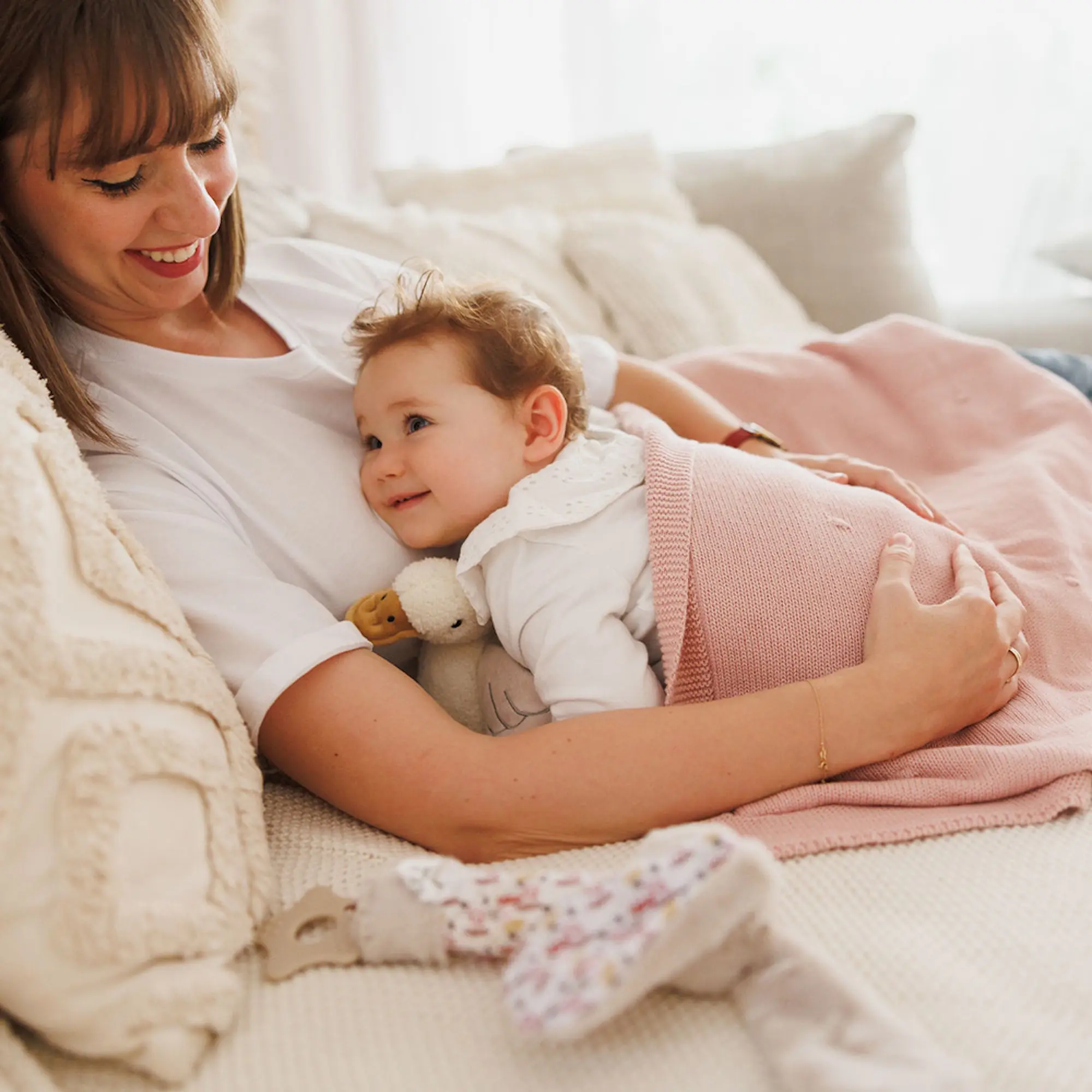 Плед детский BabyOno 1671/01 75x100 (Pink) - 3