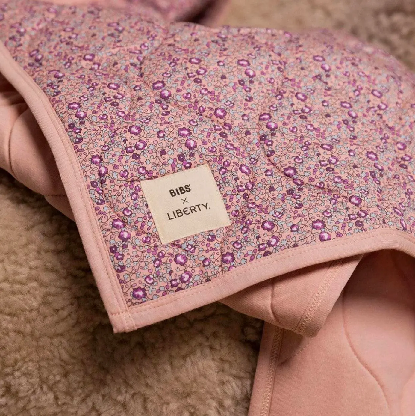 Плед Bibs Liberty Chamomile Lawn Baby 85x110 (Blue)