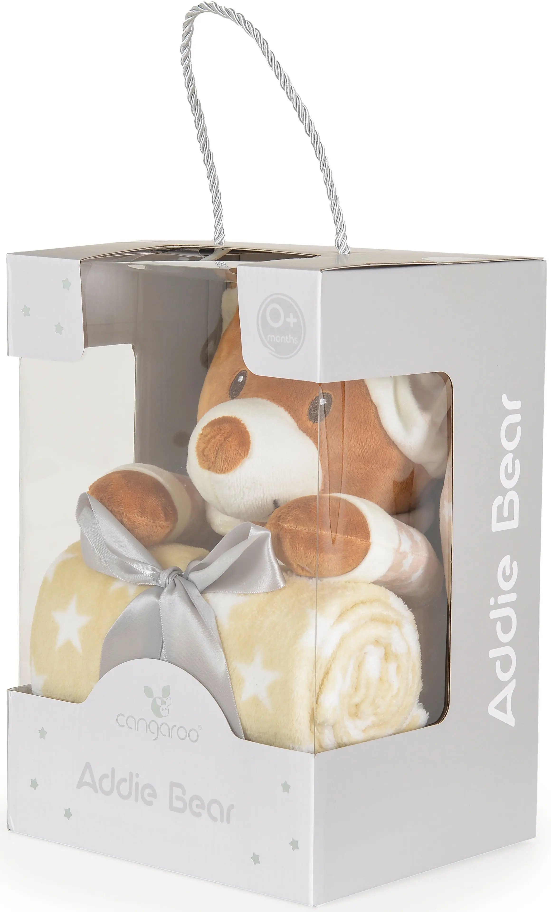 Плед Cangaroo Addie Bear 90x75 (Beige) - 3
