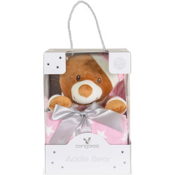 Плед Cangaroo Addie Bear 90x75 (Pink) Thumb