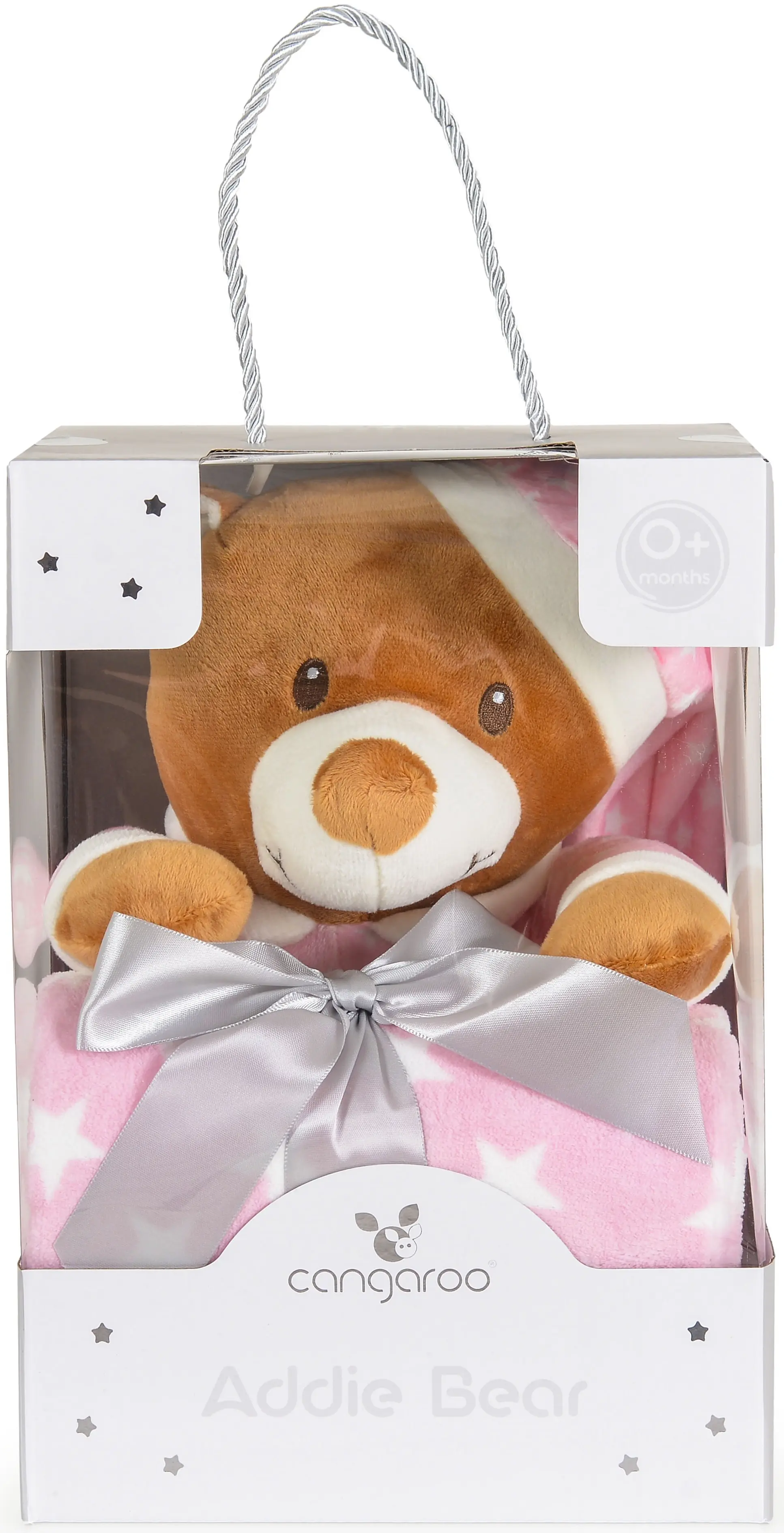 Плед Cangaroo Addie Bear 90x75 (Pink) - 2
