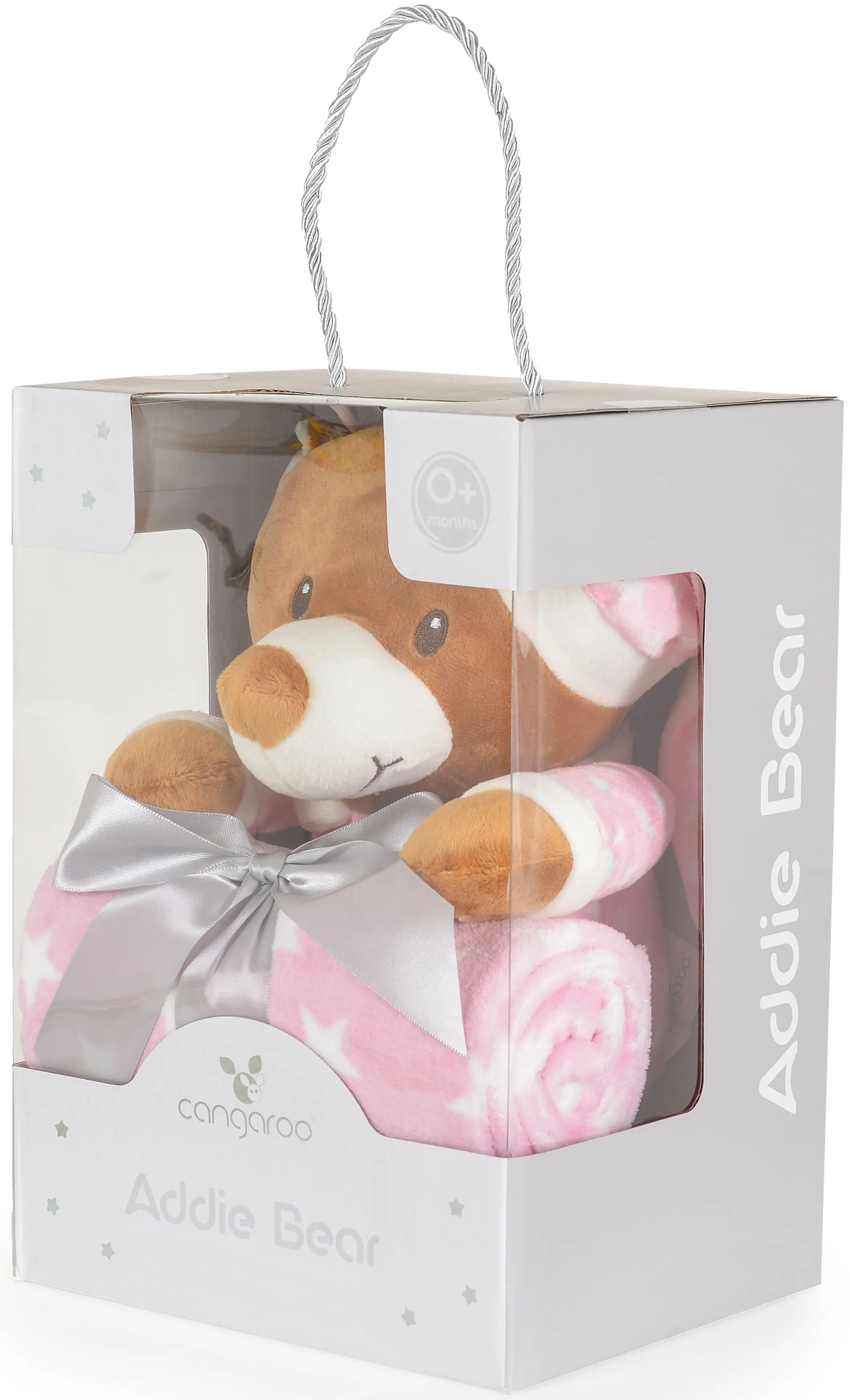 Плед Cangaroo Addie Bear 90x75 (Pink) - 3