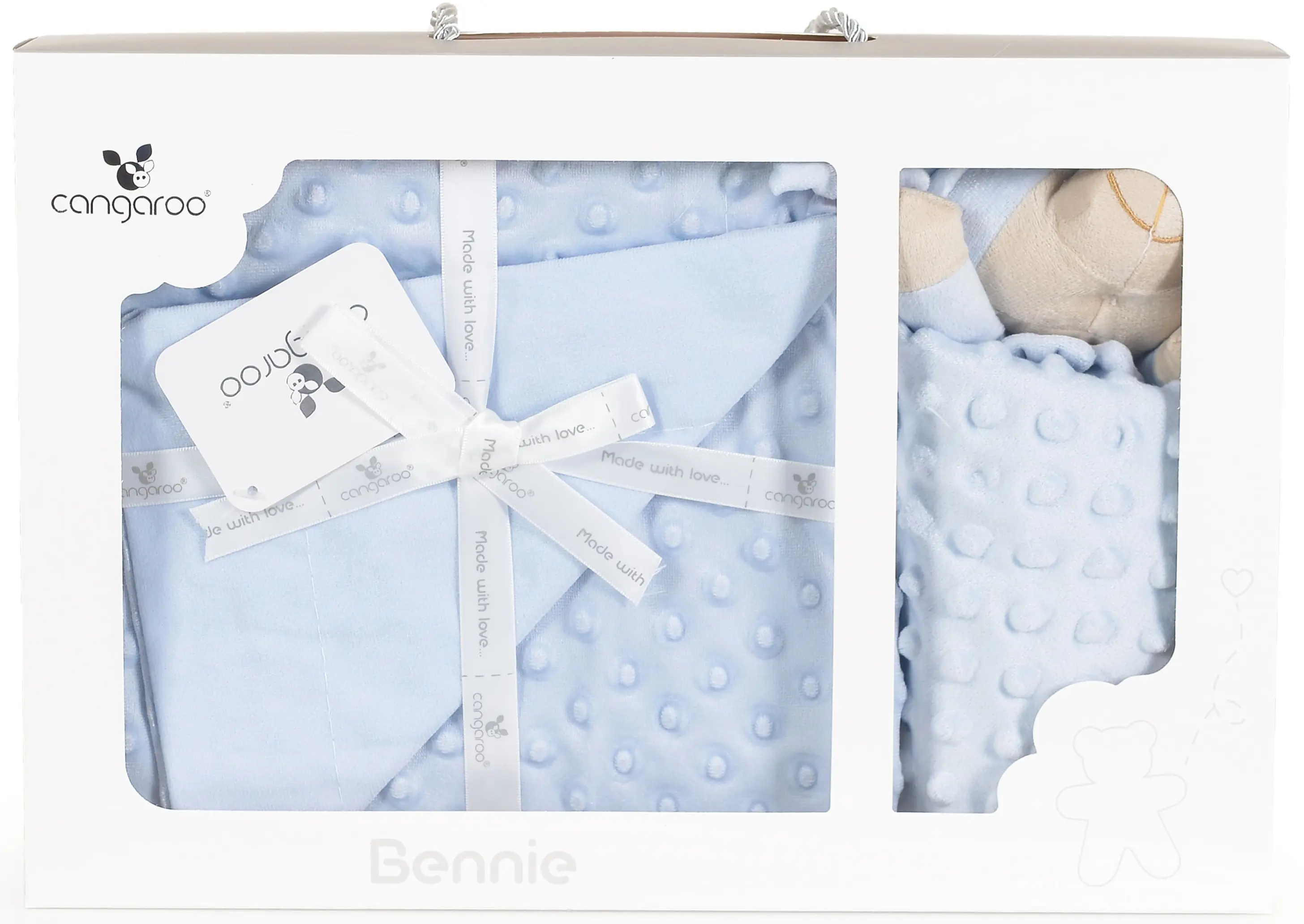 Плед Cangaroo Bennie 100x75 (Blue) - 3