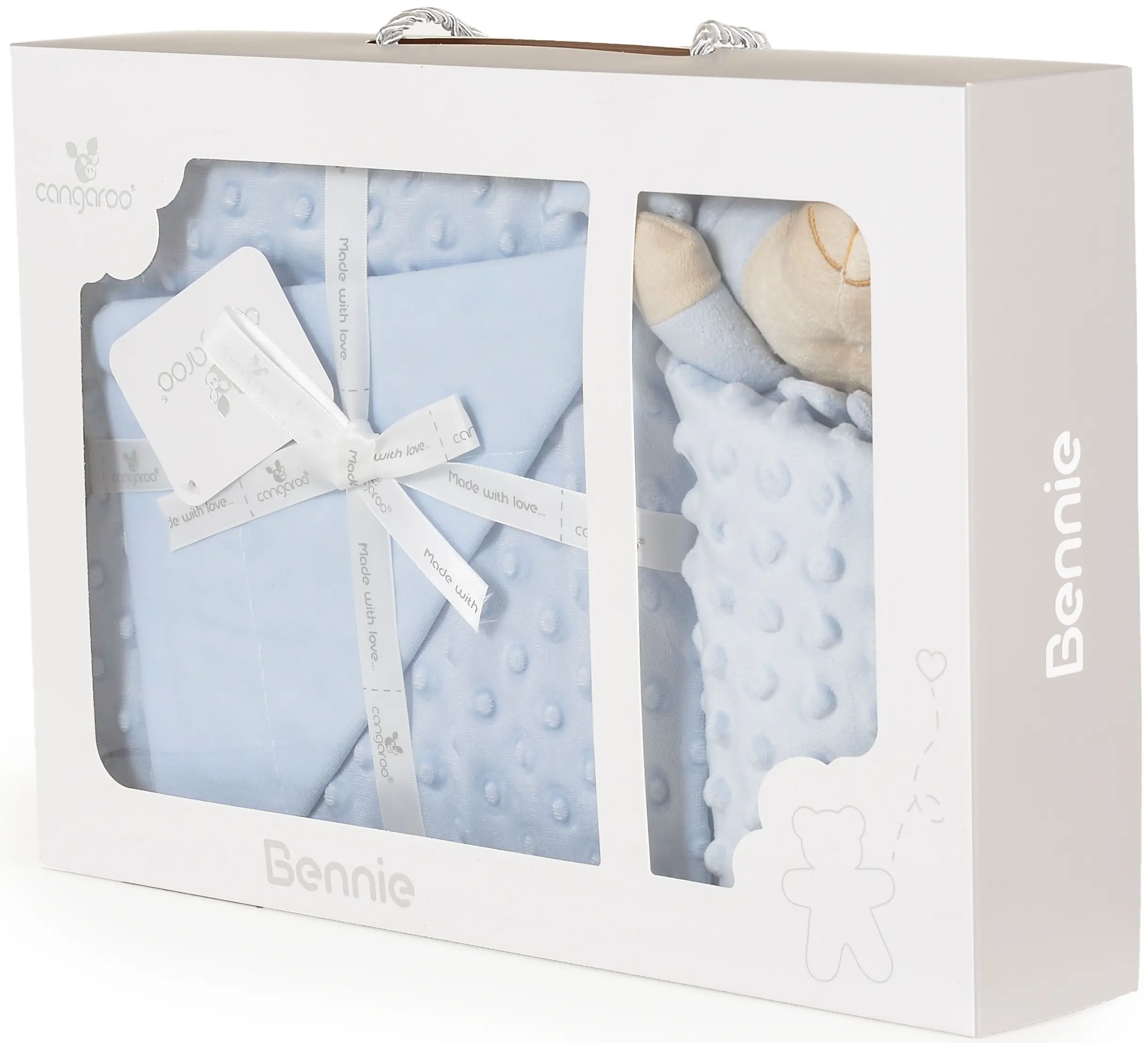 Плед Cangaroo Bennie 100x75 (Blue) - 4