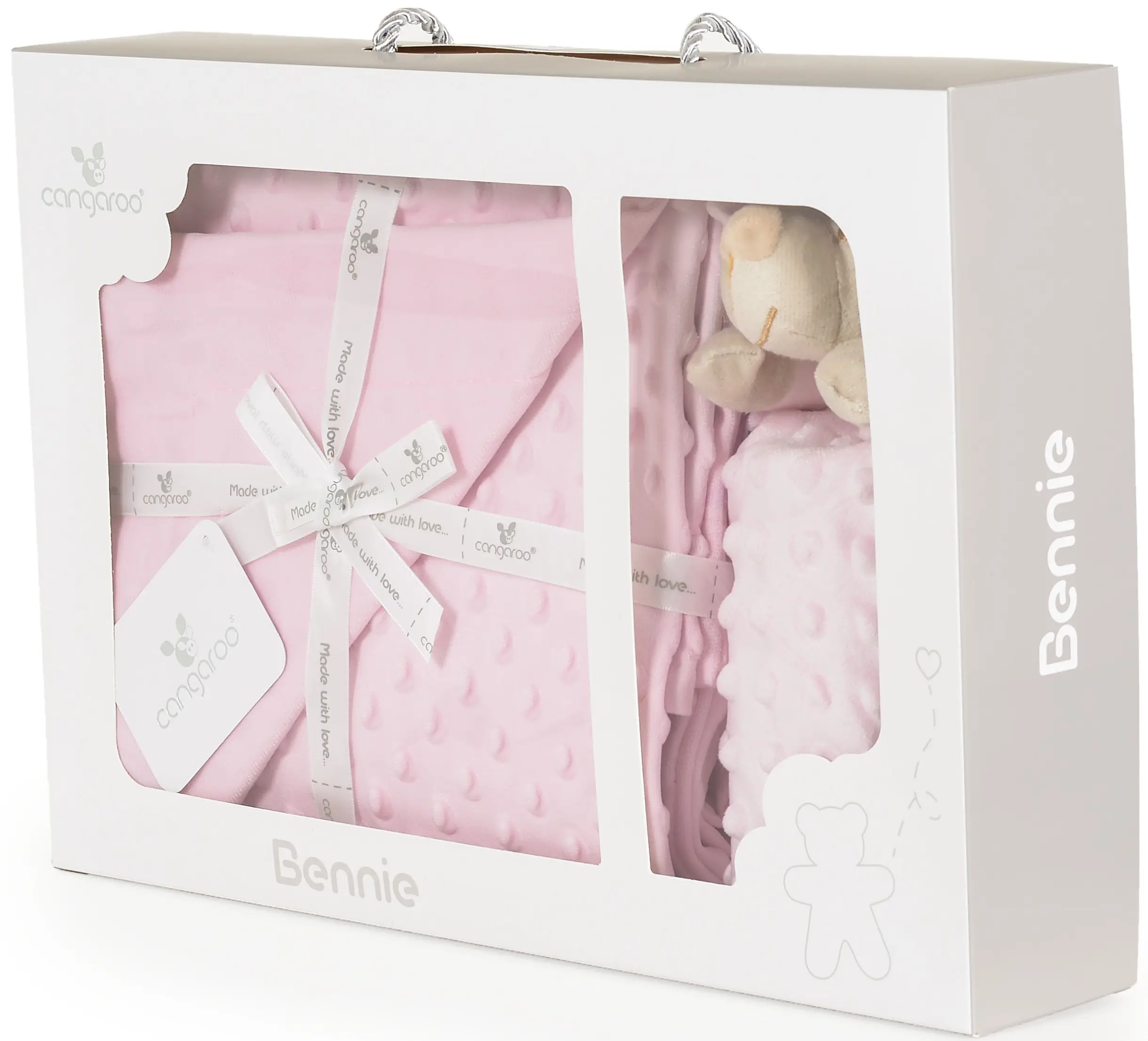 Плед Cangaroo Bennie 100x75 (Pink) - 3