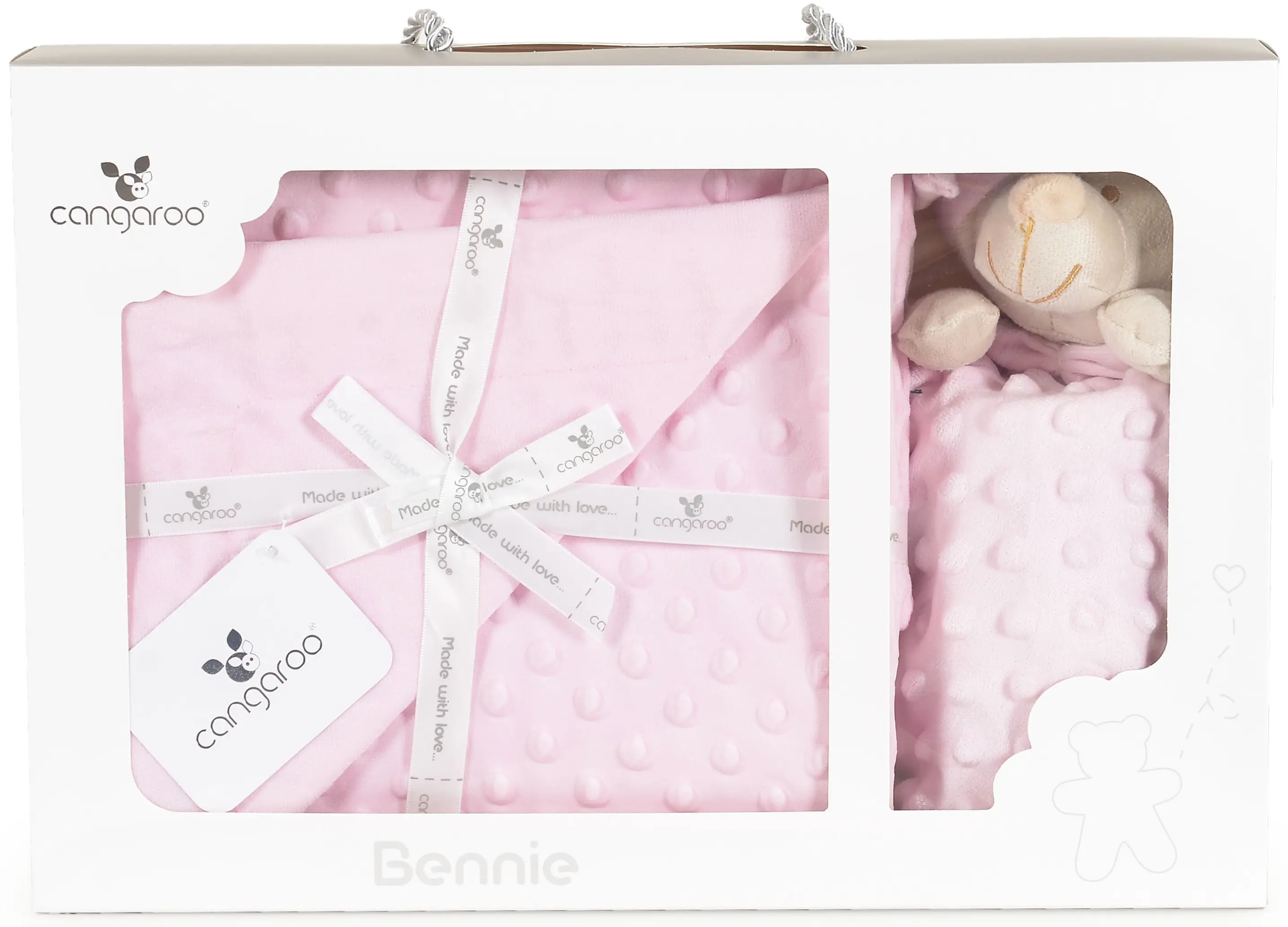 Плед Cangaroo Bennie 100x75 (Pink) - 4