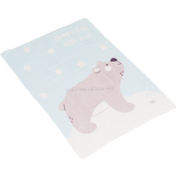 Плед Cangaroo Dreamy Bear 100x75 (Blue)