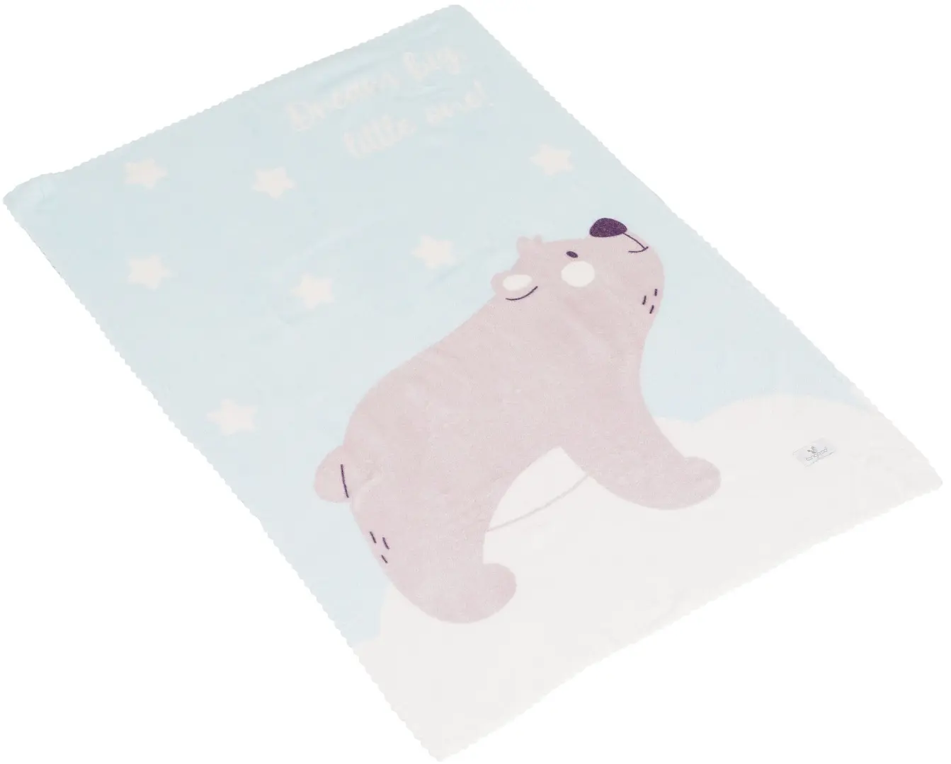 Плед Cangaroo Dreamy Bear 100x75 (Blue)