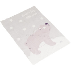 Плед Cangaroo Dreamy Bear 100x75 (Grey)