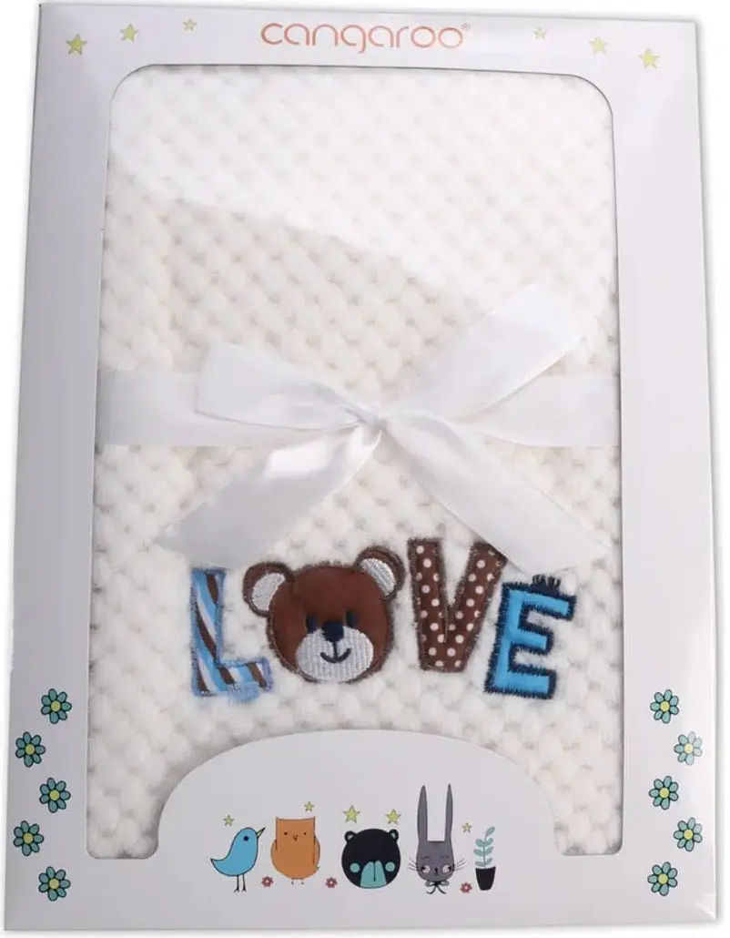 Плед Cangaroo Freya 110x80 (White) - 2