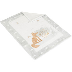 Плед Cangaroo Little Friends 110x80 (Grey) Thumb