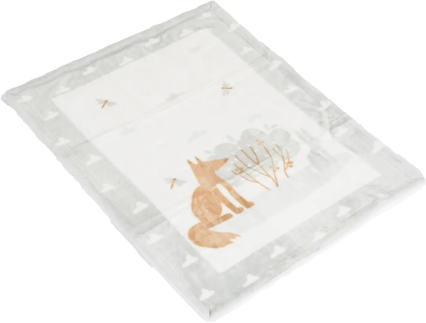 Плед Cangaroo Little Friends 110x80 (Grey)