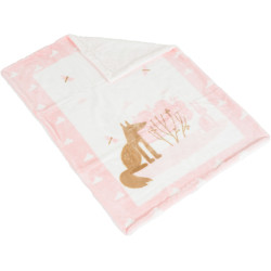 Плед Cangaroo Little Friends 110x80 (Pink) Thumb