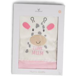 Плед Cangaroo Mum`s Giraffe 100x90 (Pink) Thumb