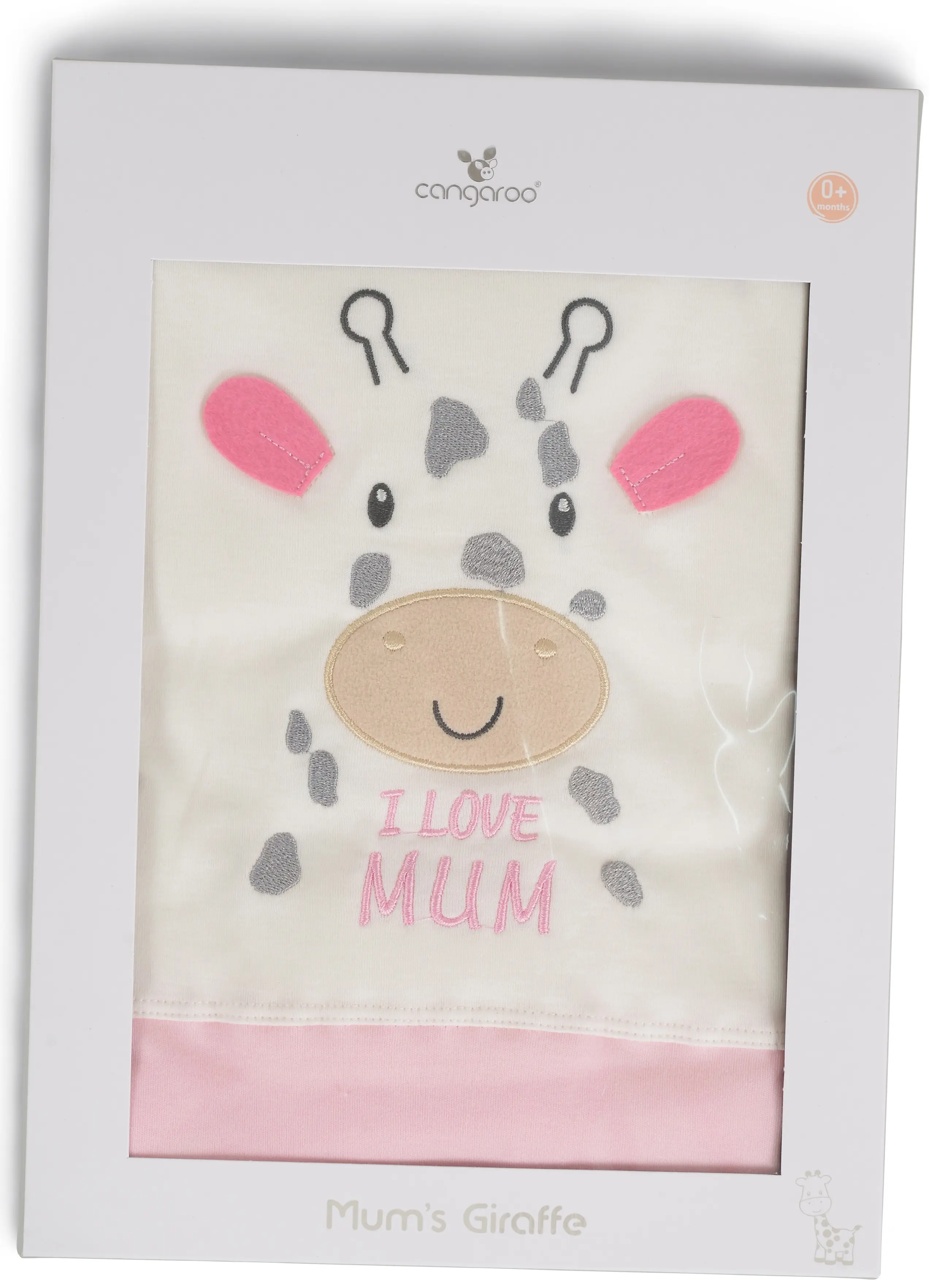 Плед Cangaroo Mum`s Giraffe 100x90 (Pink) - 3
