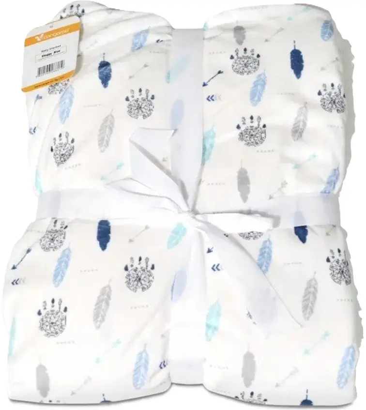 Плед Cangaroo Shaggy 105x75 (Blue)