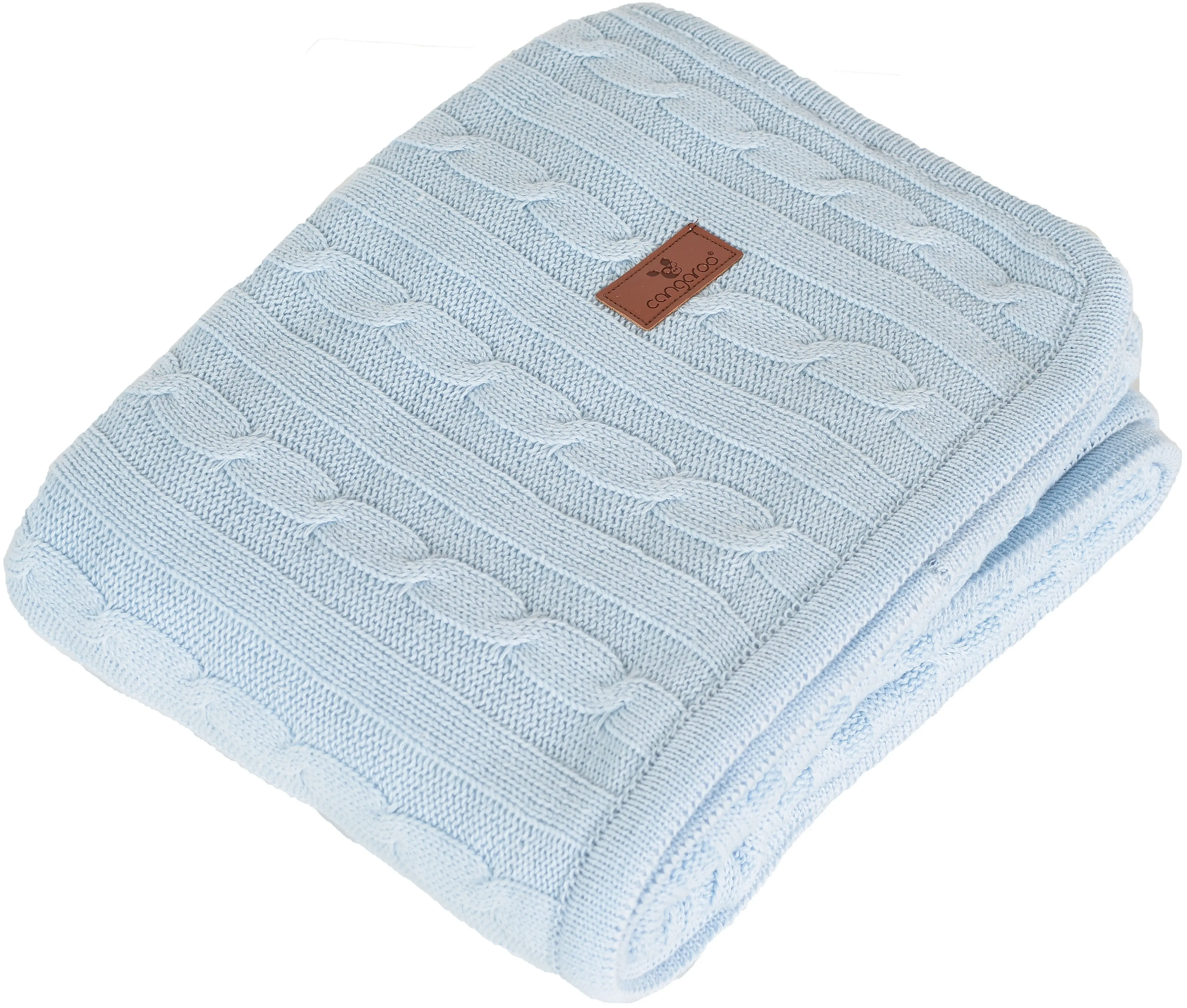 Плед Cangaroo Sherpy 100x75 (Blue) - 3