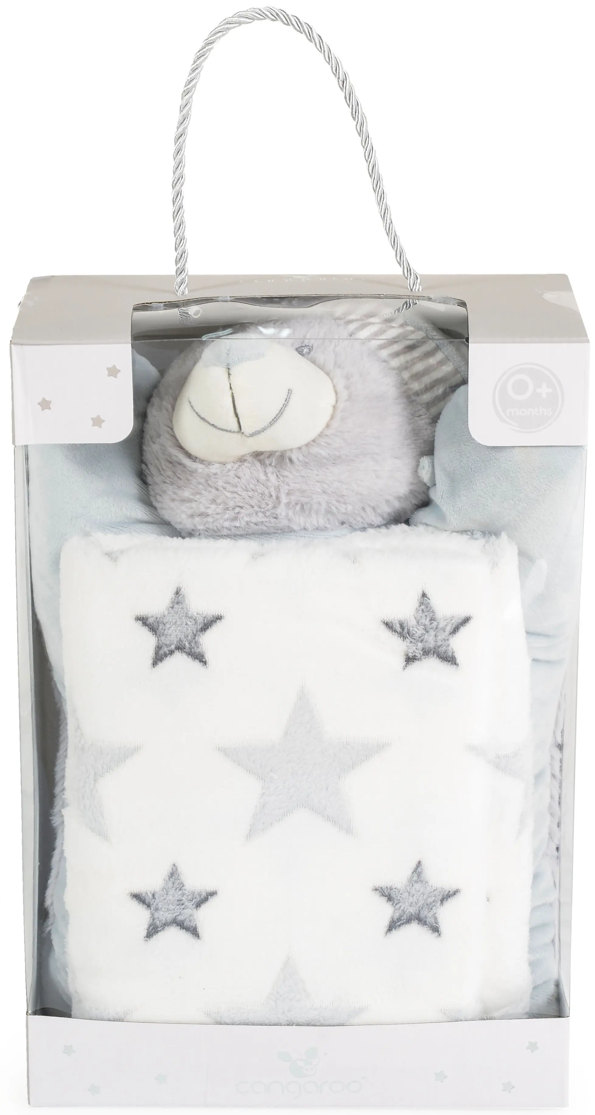 Плед Cangaroo Sleepy Bear 90x75 (Grey) - 2