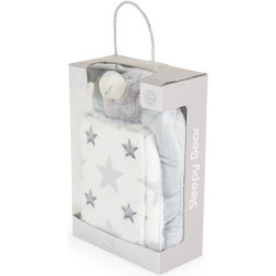 Плед Cangaroo Sleepy Bear 90x75 (Grey) Thumb