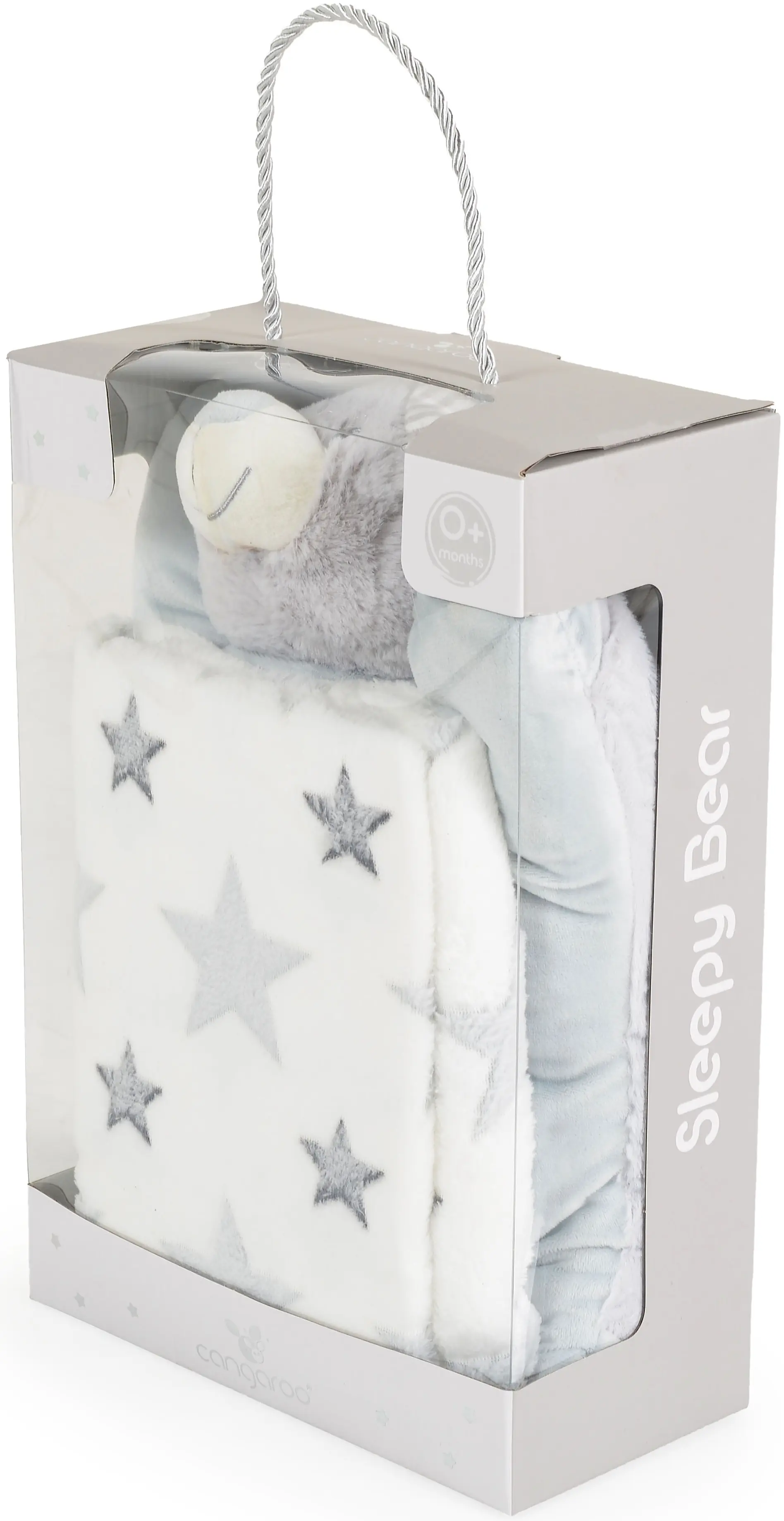 Плед Cangaroo Sleepy Bear 90x75 (Grey) - 3