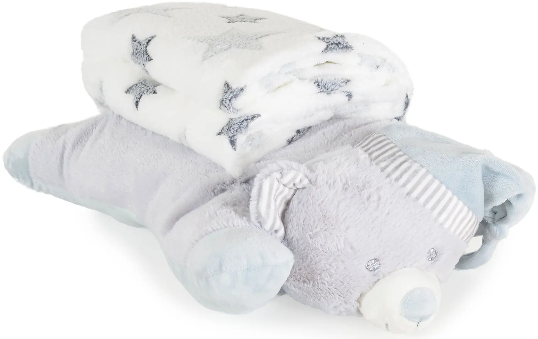 Плед Cangaroo Sleepy Bear 90x75 (Grey)