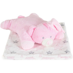 Плед Cangaroo Sleepy Bear 90x75 (Pink) Thumb