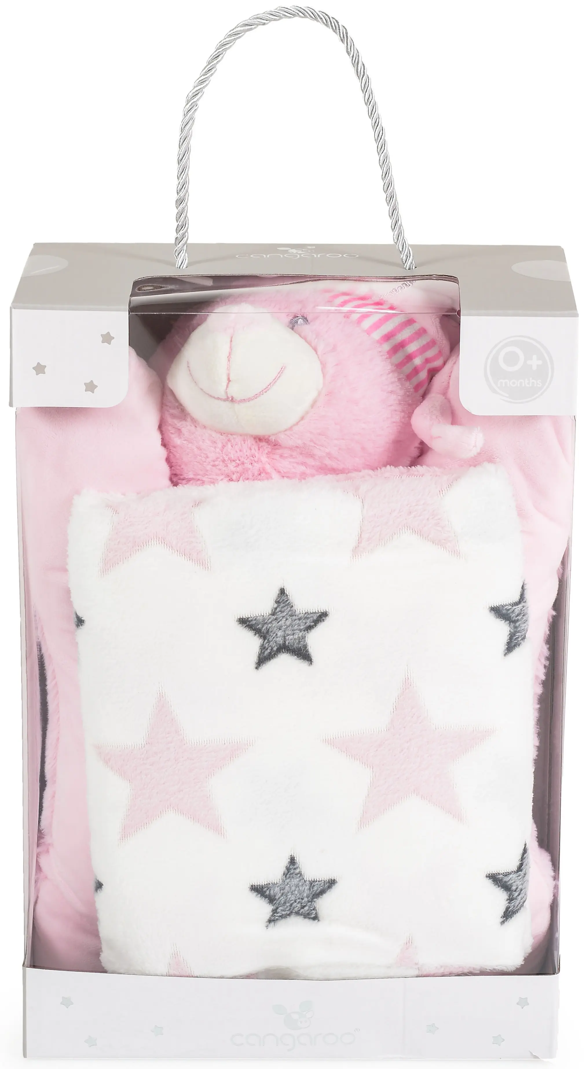 Плед Cangaroo Sleepy Bear 90x75 (Pink) - 3