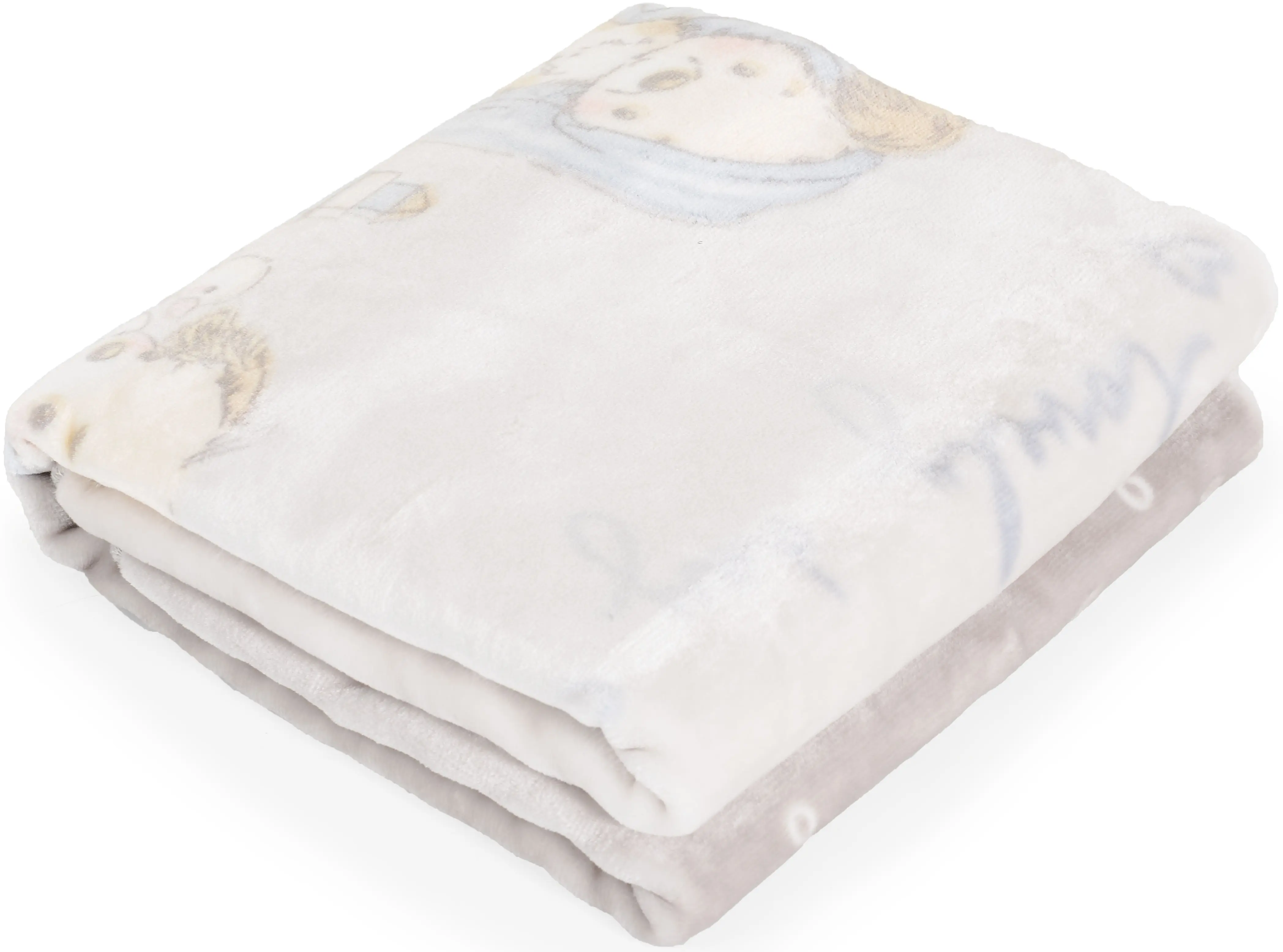 Плед Cangaroo Softy Lovely Day 140x110 (Grey) - 2