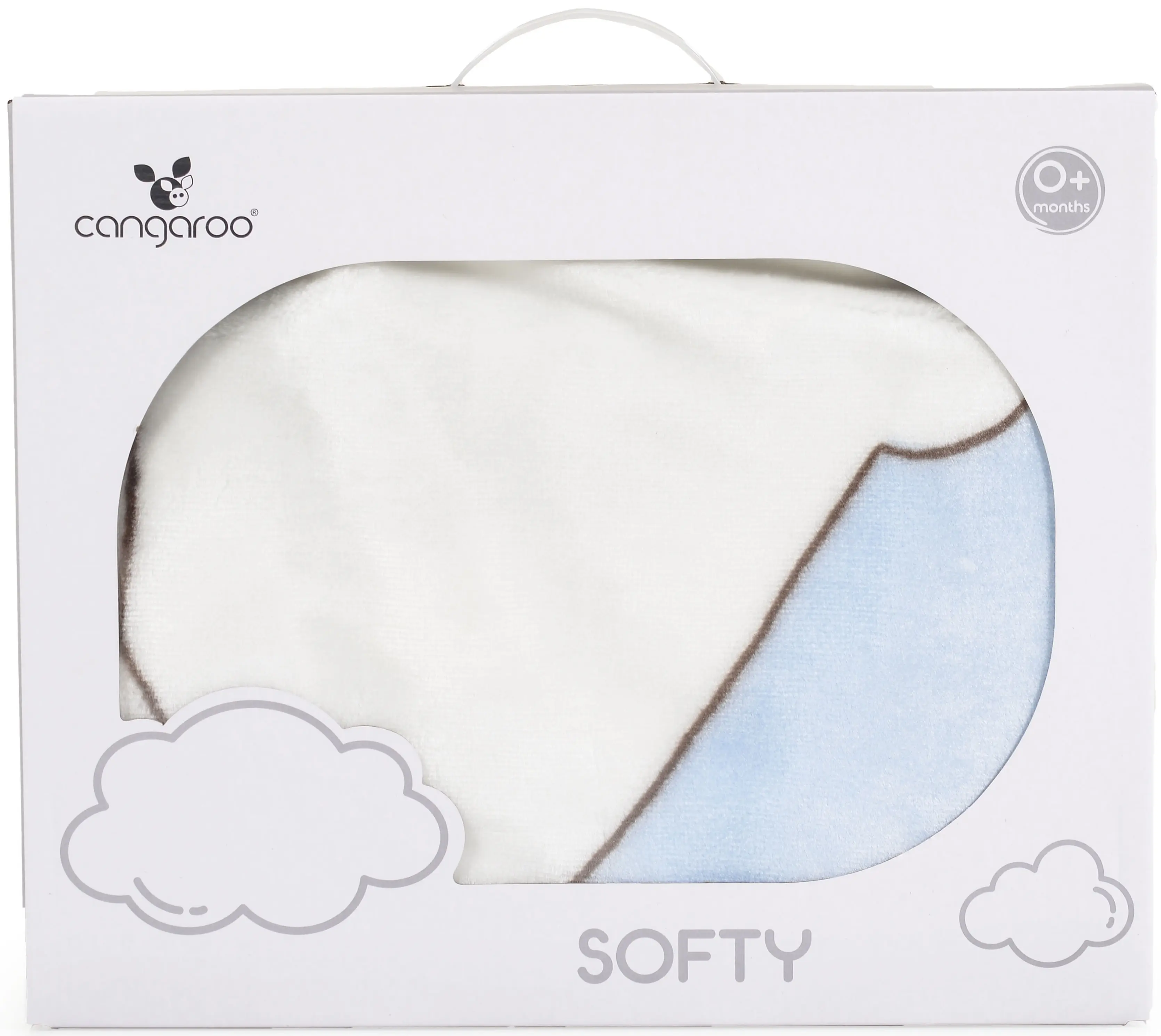 Плед Cangaroo Softy Sweet Hugs 110x80 (Blue) - 4