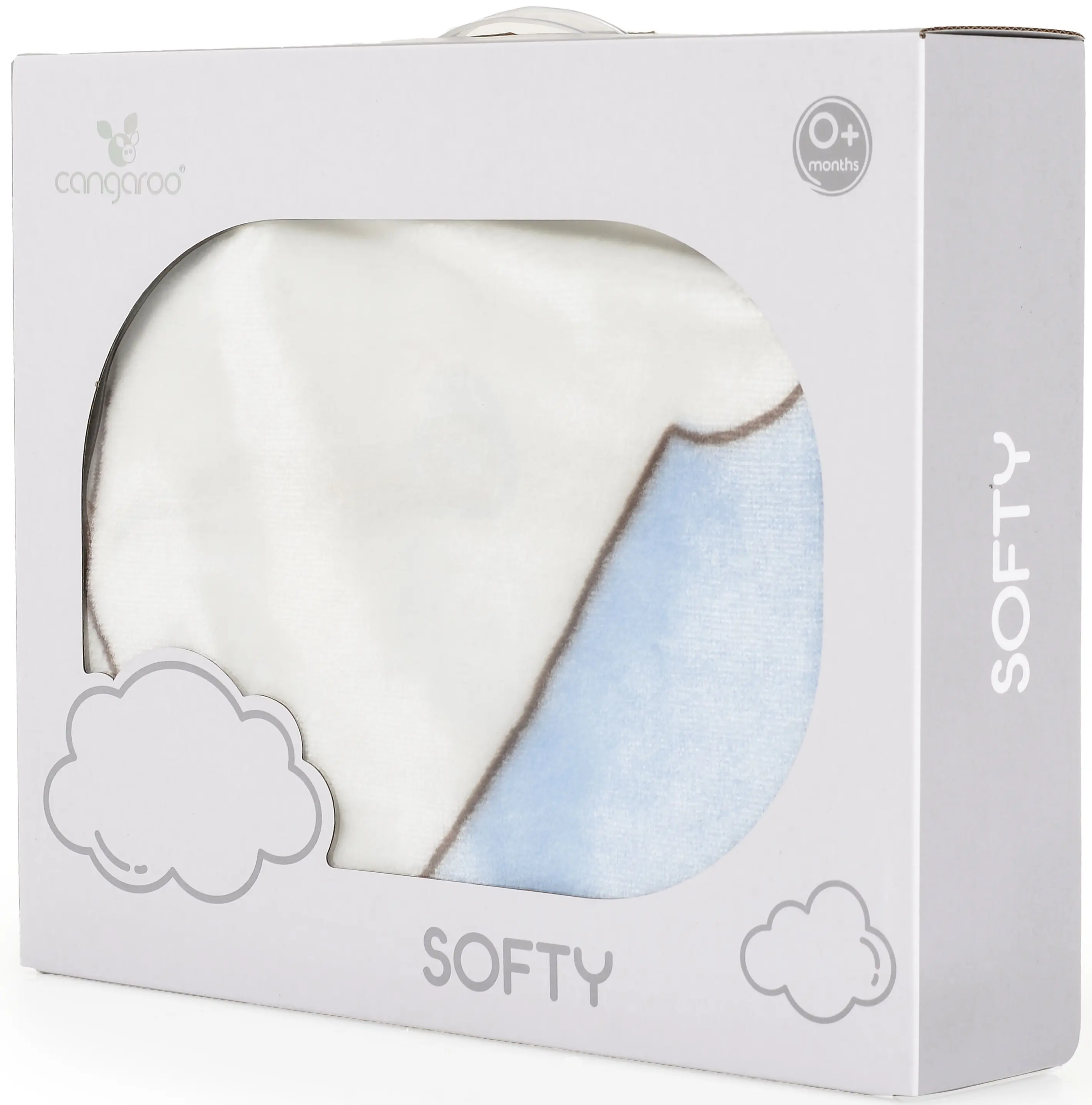 Плед Cangaroo Softy Sweet Hugs 110x80 (Blue) - 5