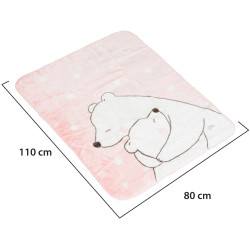 Плед Cangaroo Softy Sweet Hugs 110x80 (Pink) Thumb