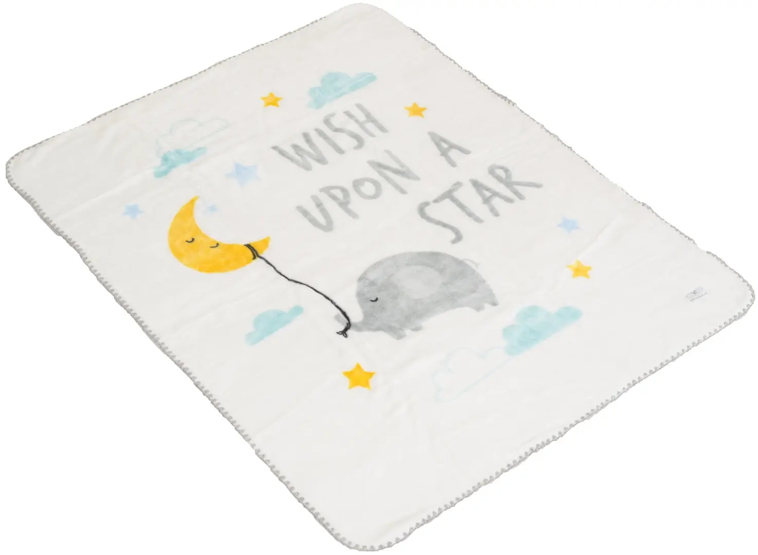 Плед Cangaroo Softy Wish upon a star 140x110 (White)
