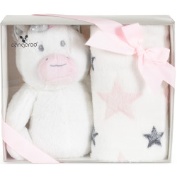 Плед Cangaroo Unicorn Stars 90x75 (White) Thumb