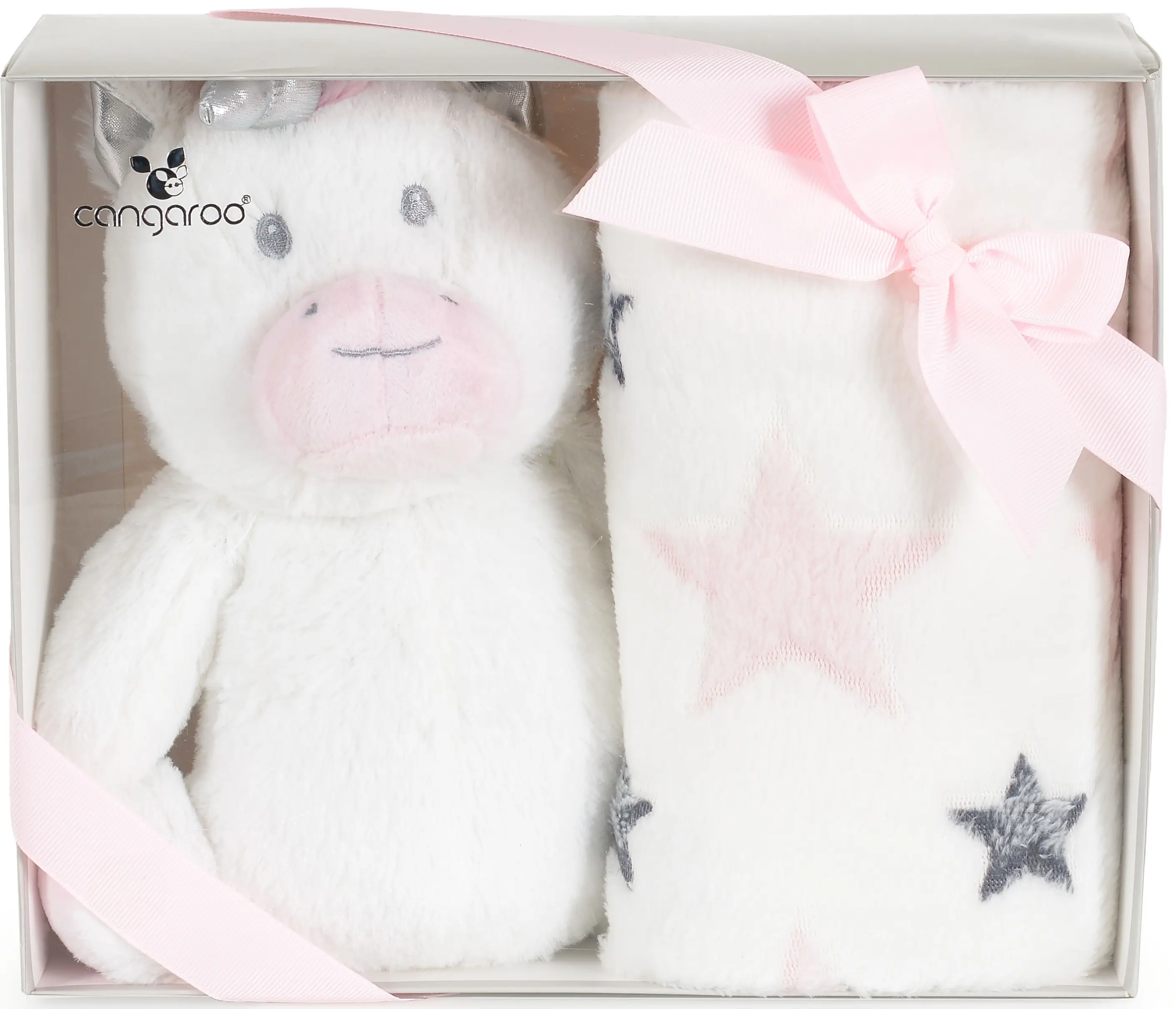 Плед Cangaroo Unicorn Stars 90x75 (White) - 3