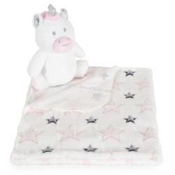 Плед Cangaroo Unicorn Stars 90x75 (White)