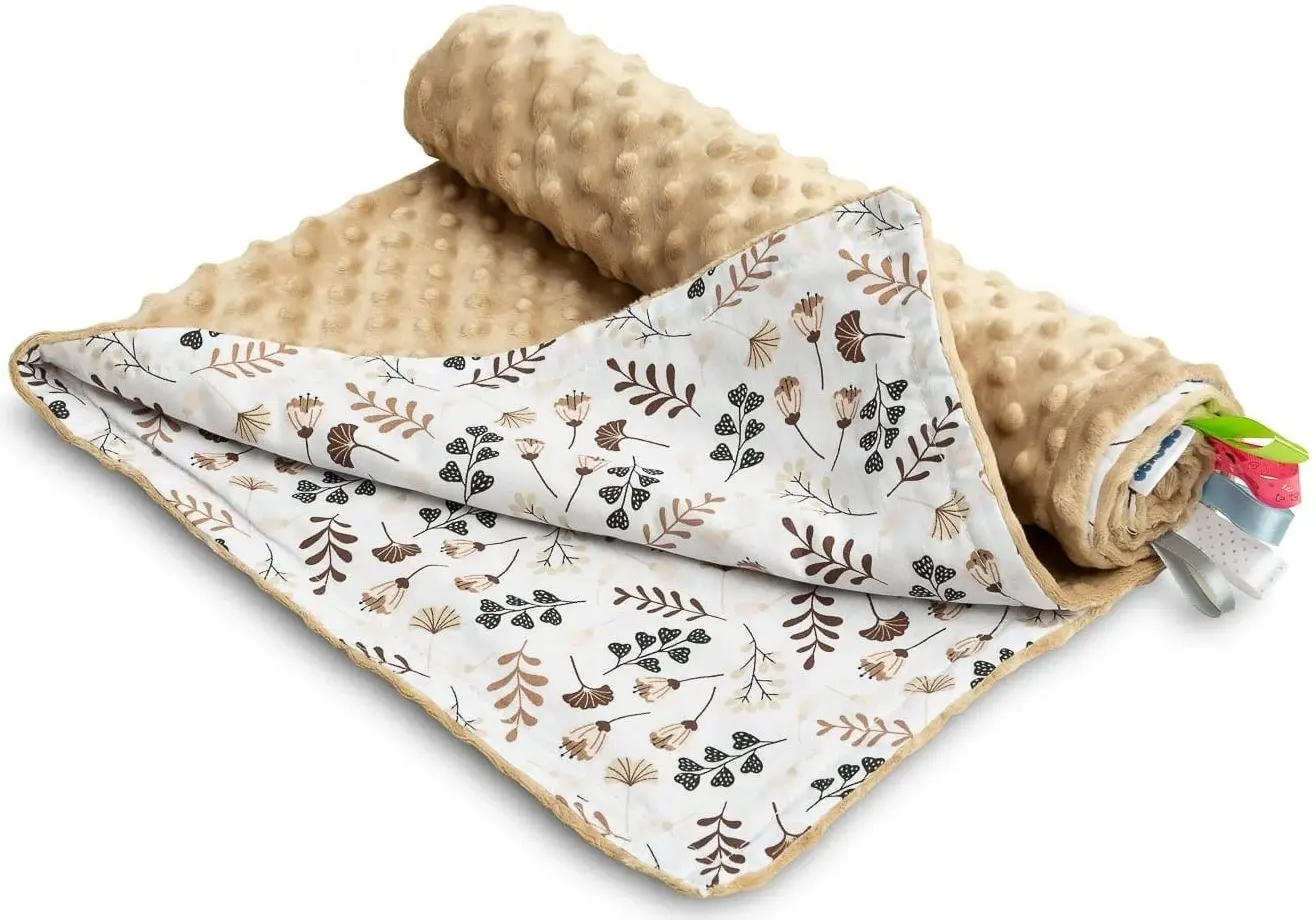 Плед Caretero Light Minky 75x100 (Cappucino/Twigs) - 2