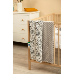 Плед Caretero Light Minky 75x100 (Grey/Folk) Thumb