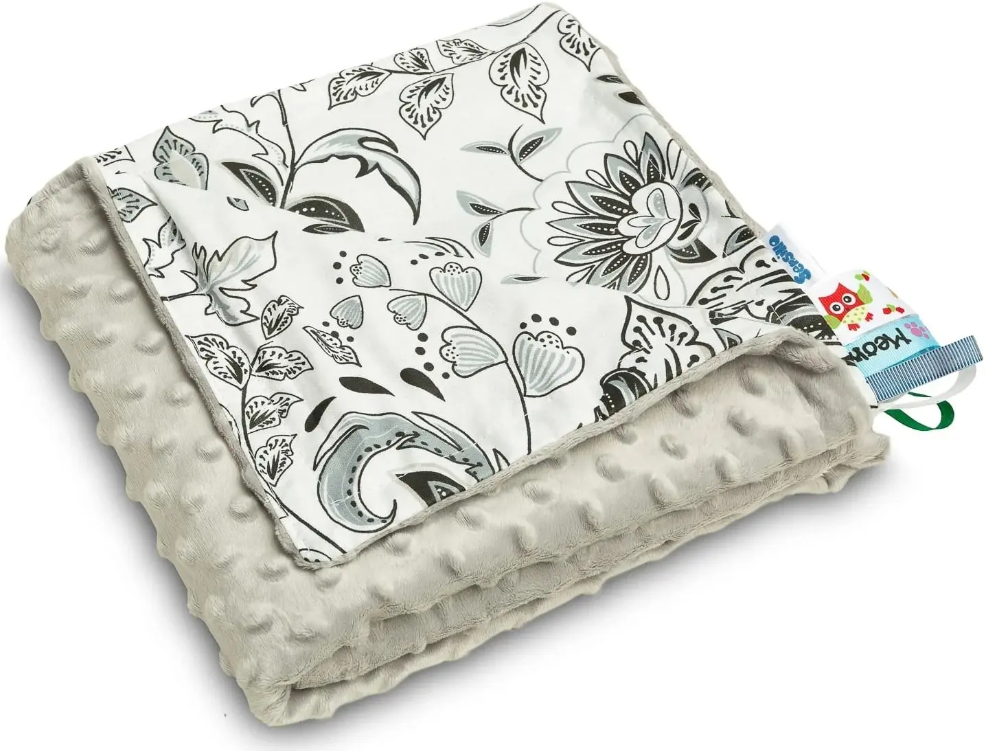 Плед Caretero Light Minky 75x100 (Grey/Folk)