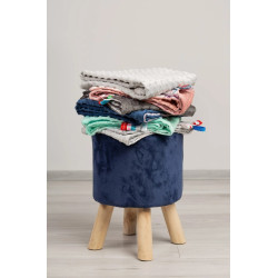 Плед Caretero Light Minky 75x100 (Hedgehogs/Grey) Thumb