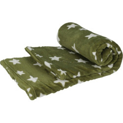 Плед H&S Stars 130x160 (Green) Thumb