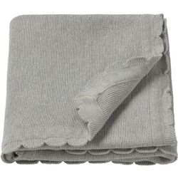Плед детский Ikea Len 70x90 (Вязаный/Серый)