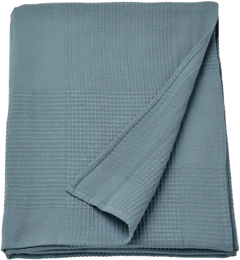 Покрывало Ikea Indira 150x250 (Тёмно-серо-синий)