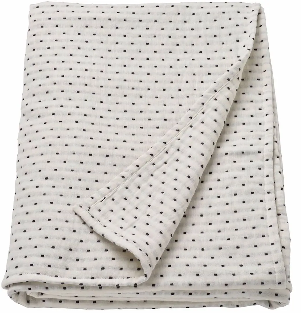 Cuvertura Ikea Jakobslilja 150x250 (Alb/Antracit)